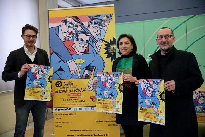Presentación del cartel del Cómic