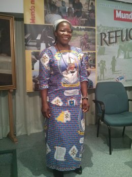 Religiosa congoleña Angelique Namaika