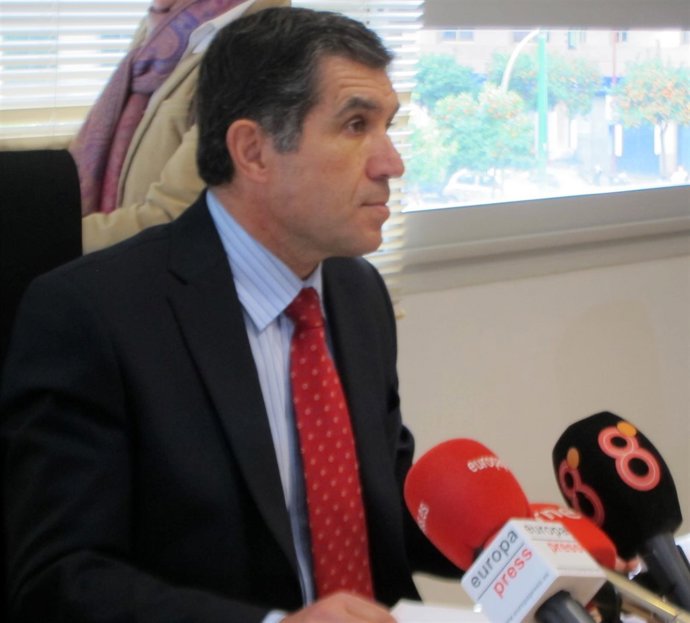 Lorenzo del Río, presidente del TSJA, hoy en Sevilla