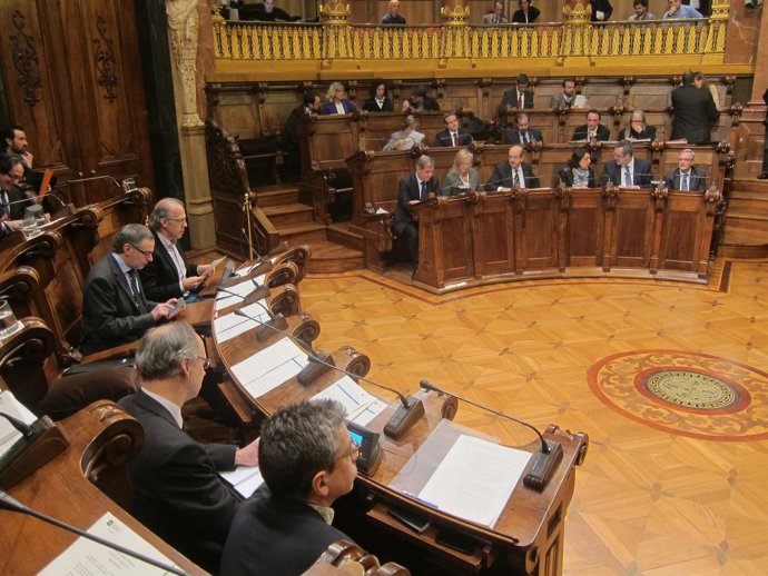 Pleno del Ayuntamiento de Barcelona