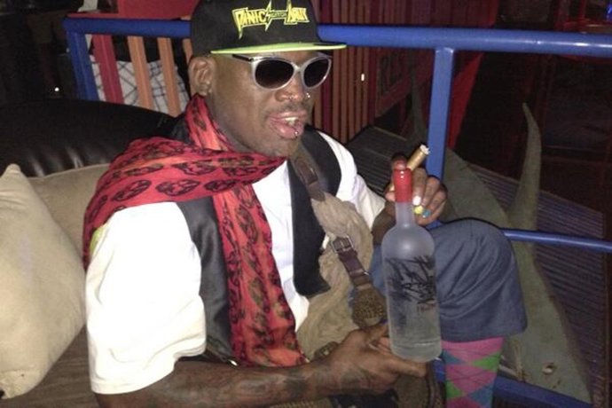 Dennis Rodman y sus problemas con la bebida y con sus relaciones con Corea N.