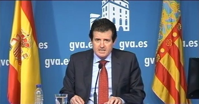 José Ciscar tras el pleno del Consell