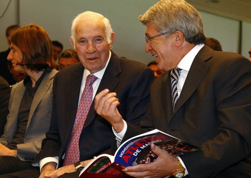 Luis Aragonés Enrique Cerezo Atlético Madrid