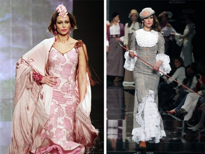 EVA GONZÁLEZ EN EL DESFILE Simof