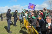 Mas de 500 personas se manifiestan en defensa de la enseñanza pública