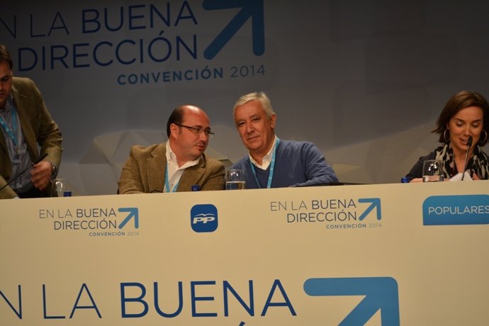 Pedro Antonio Sánchez y Javier Arenas