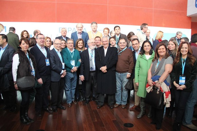 Delegación del PP de Huelva en la Convención