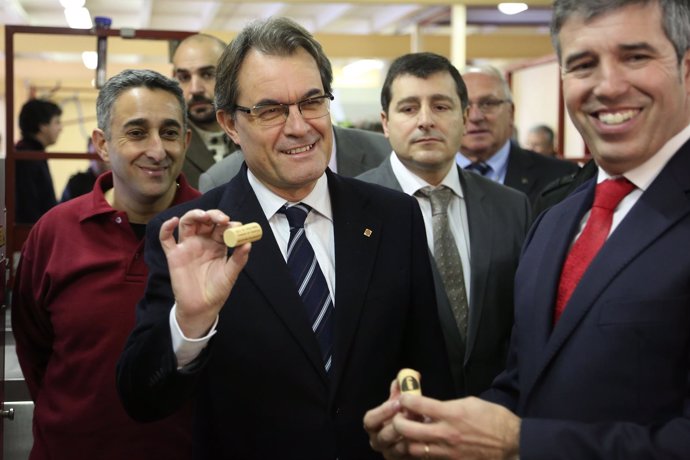 El presidente de la Generalitat, Artur Mas