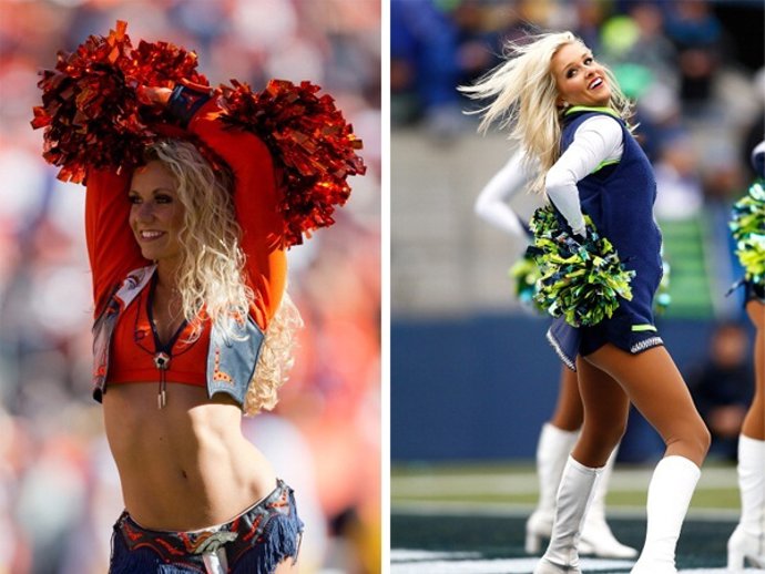 DUELO DE PORRERAS EN LA SUPER BOWL