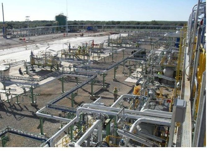 Almacén subterráneo de gas natural en España