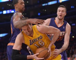 Pau Gasol, en el Lakers-Suns