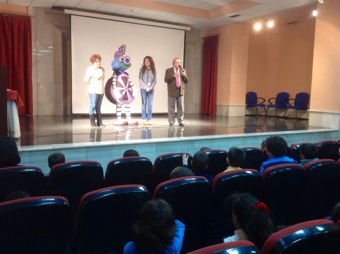 Inauguración de las jornadas de cine infantil en valores