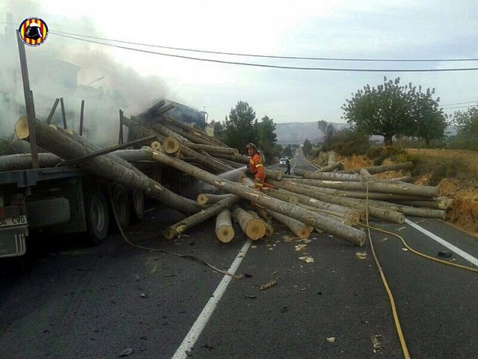 Accidente en Monserrat