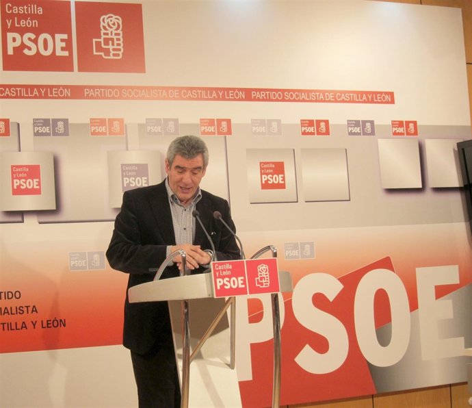 El secretario general del PSCyL, Julio Villarrubia