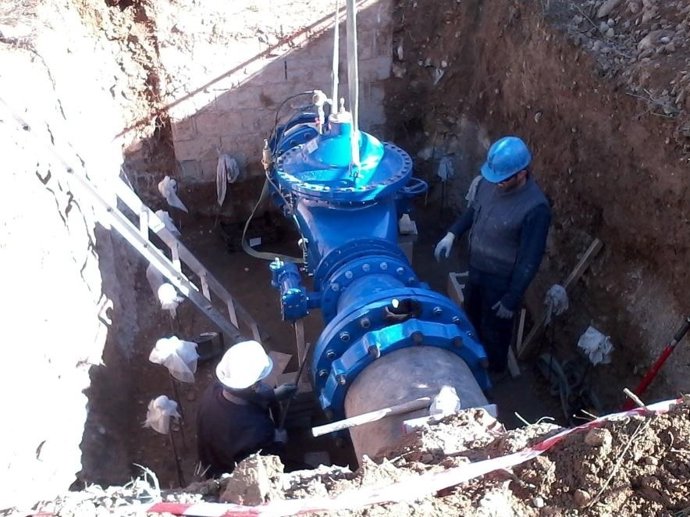 Vávula para aumentar el riego del río Montsant