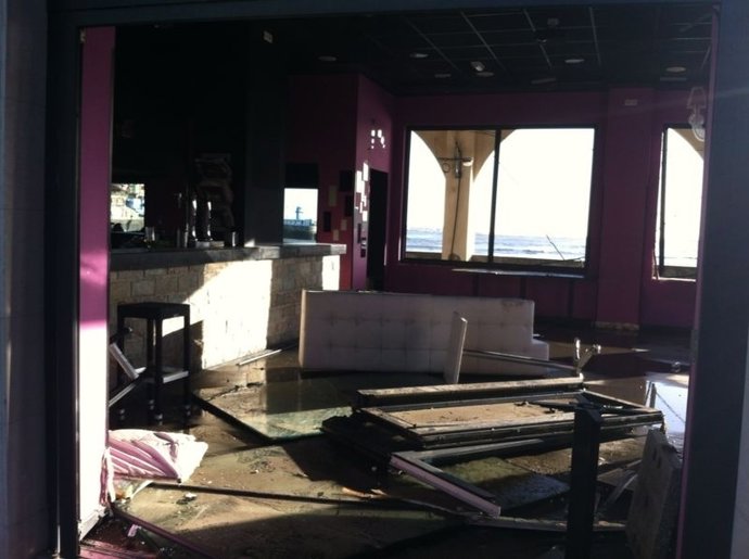 Bar afectado temporal Luanco