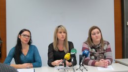 Eva Sosa, Sandra Santolaria y Aroha Romero