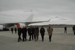 Rudi en el aeropuerto de Teruel