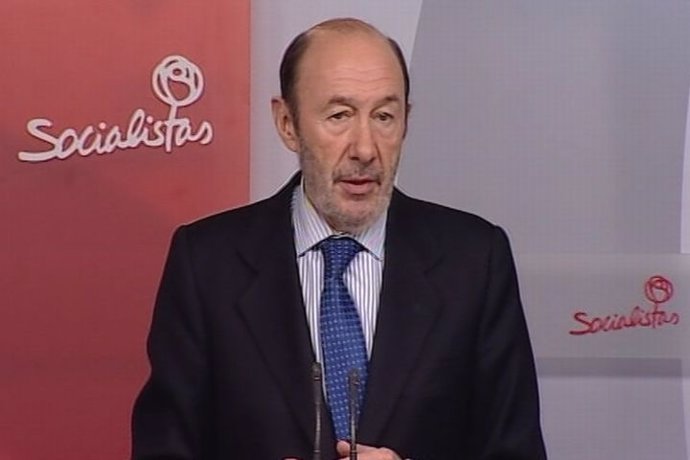 Rubalcaba contesta a las palabras de Rajoy