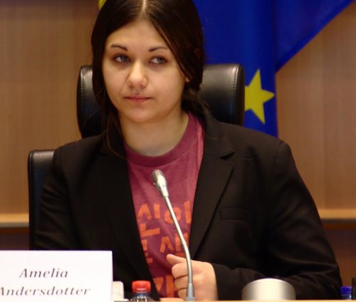 Europarlamentaria Amelia Andersdotter
