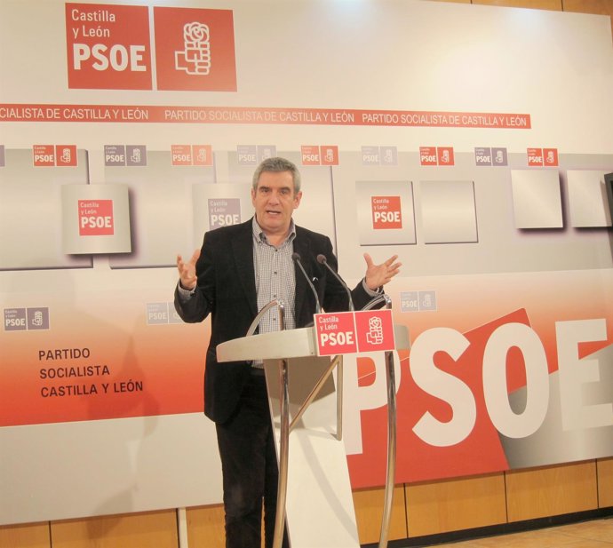 El secretario general del PSCyL, Julio Villarrubia