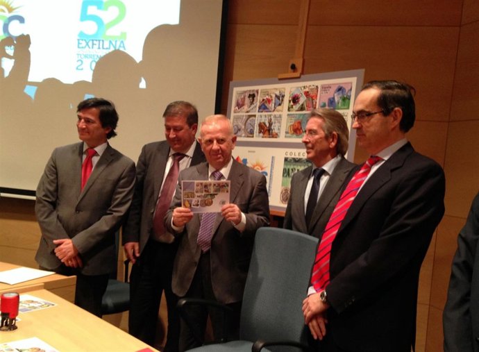 Presentación de la emisión filatélica de Correos.