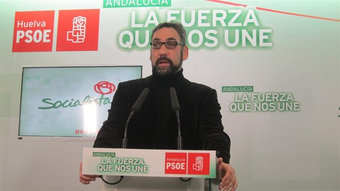 El vicesecretario general del PSOE de Huelva, Antonio Rodríguez Castillo.