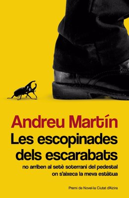 El libro 'Les escopinades dels escarabats' de Andreu Martín