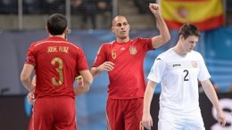 España supera a la República Checa en el Europeo de Fútbol Sala