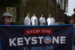 Protestas en EEUU contra oleoducto Keystone KL