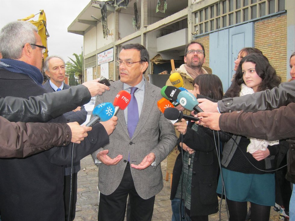El presidente de la Diputación Provincial de Huelva, Ignacio Caraballo. 