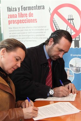 Maria Salom y José Ramón Bauzá