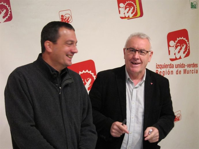 Lara y Pujante, en la rueda de prensa