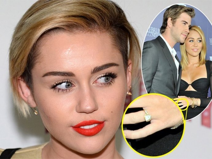 MILEY Cyrus PIERDE EL ANILLO DE COMPROMISO QUE LE REGALÓ Liam Hemsworth