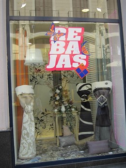 Se debe indicar el periodo de rebajas