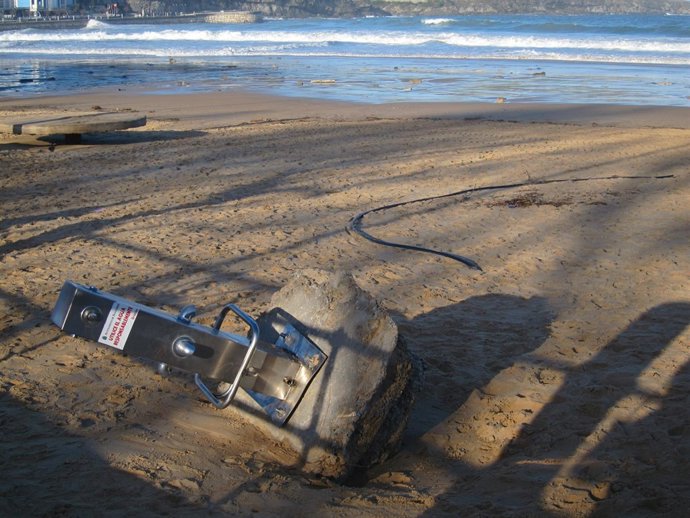 Daños por el temporal en Santander 