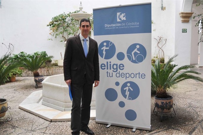 El delegado de Juventud y Deportes de la Diputación, Agustín Palomares