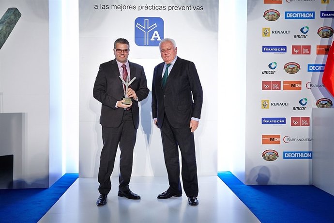 Decathlon recibe el premio sobre prevención de riesgos laborales