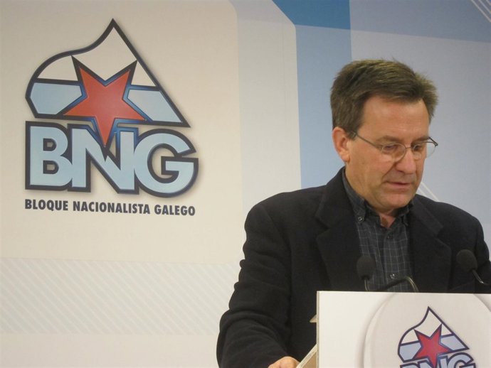 El portavoz nacional del BNG, Xavier Vence
