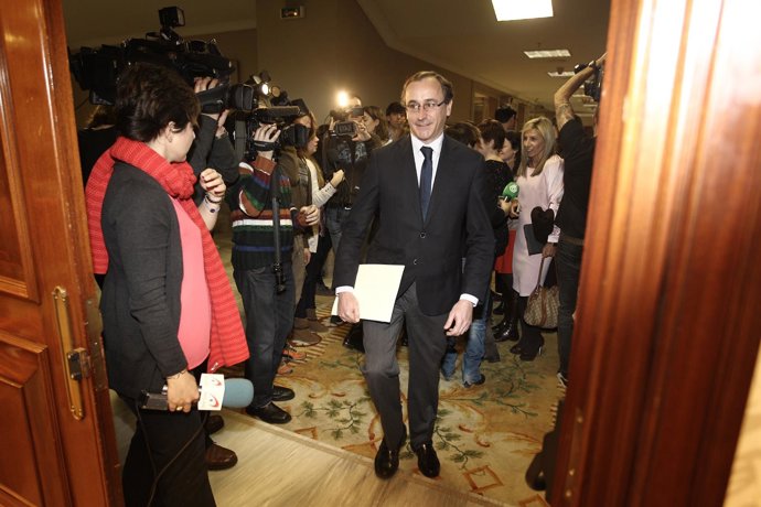 Portavoz del PP en el Congreso, Alfonso Alonso