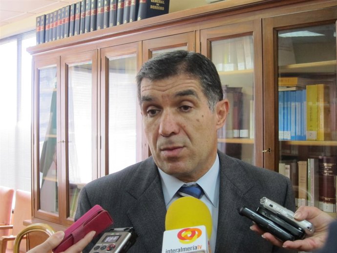 Del Río, en declaraciones a los periodistas en Almería