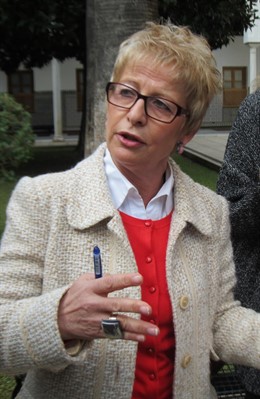 Elena Víboras, hoy ante los medios