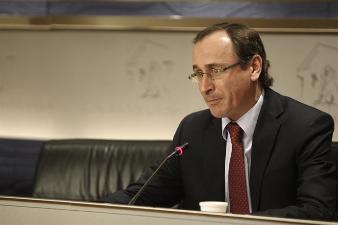 Alfonso Alonso, portavoz del Grupo Popular