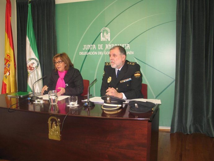 Rueda de prensa de balance de actuaciones de la Policía adscrita de la Junta