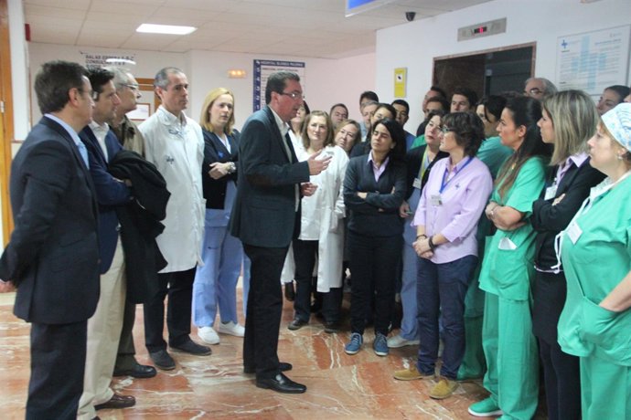 El presidente provincial del PP de Huelva, Manuel Andrés González. 