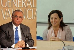 Imagen de archivo de Juan Cotino y Maritina Hernández