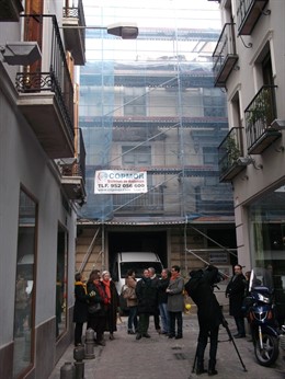 Edificio catalogado de la calle Puente Castañeda