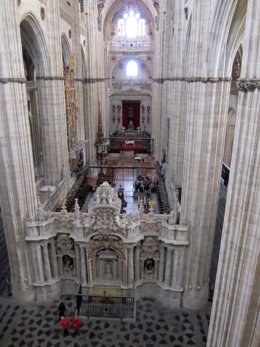 Interior de la Catedral Nueva de Salamanca