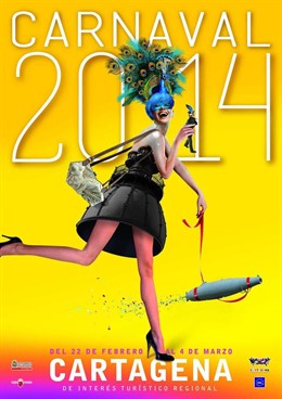 Cartel del Carnaval de Cartagena