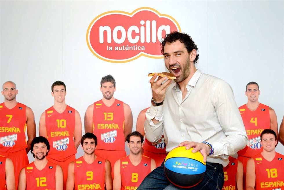 Jorge Garbajosa, imagen del acuerdo entre FEB y Nocilla